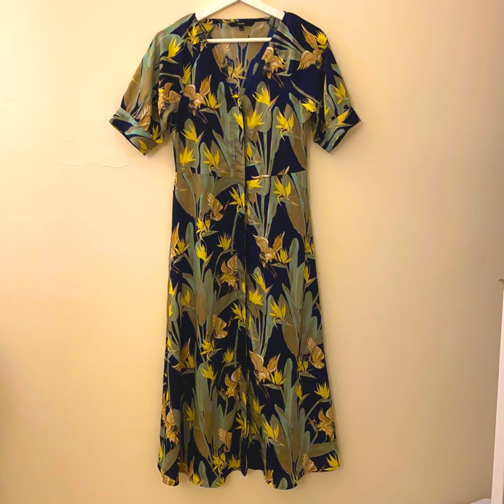 Breezy fitted summer MIDI dress VERO MODA